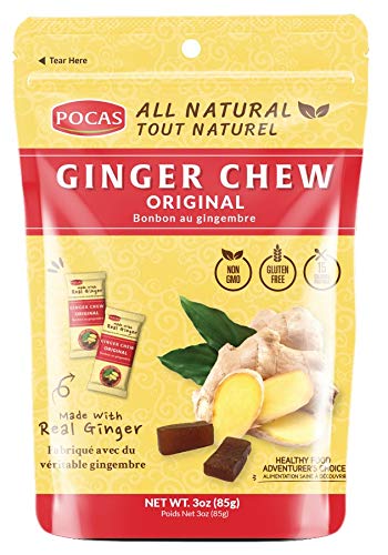 Pocas Ginger Chew (Original) 24Pk/3Oz-DLC:22-Mai-2025