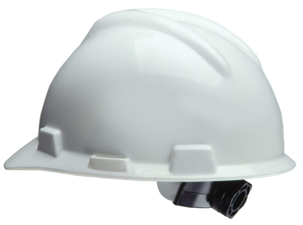 Safety Helmet with ratchet (White)