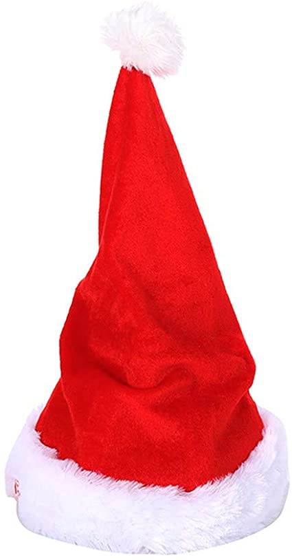 Traditional Red White Christmas Santa Hat - Wondershop™
