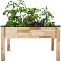 CEDARCRAFT Elevated Cedar Planter 23" x 49" x 30" H