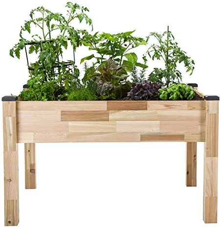 CEDARCRAFT Elevated Cedar Planter 23