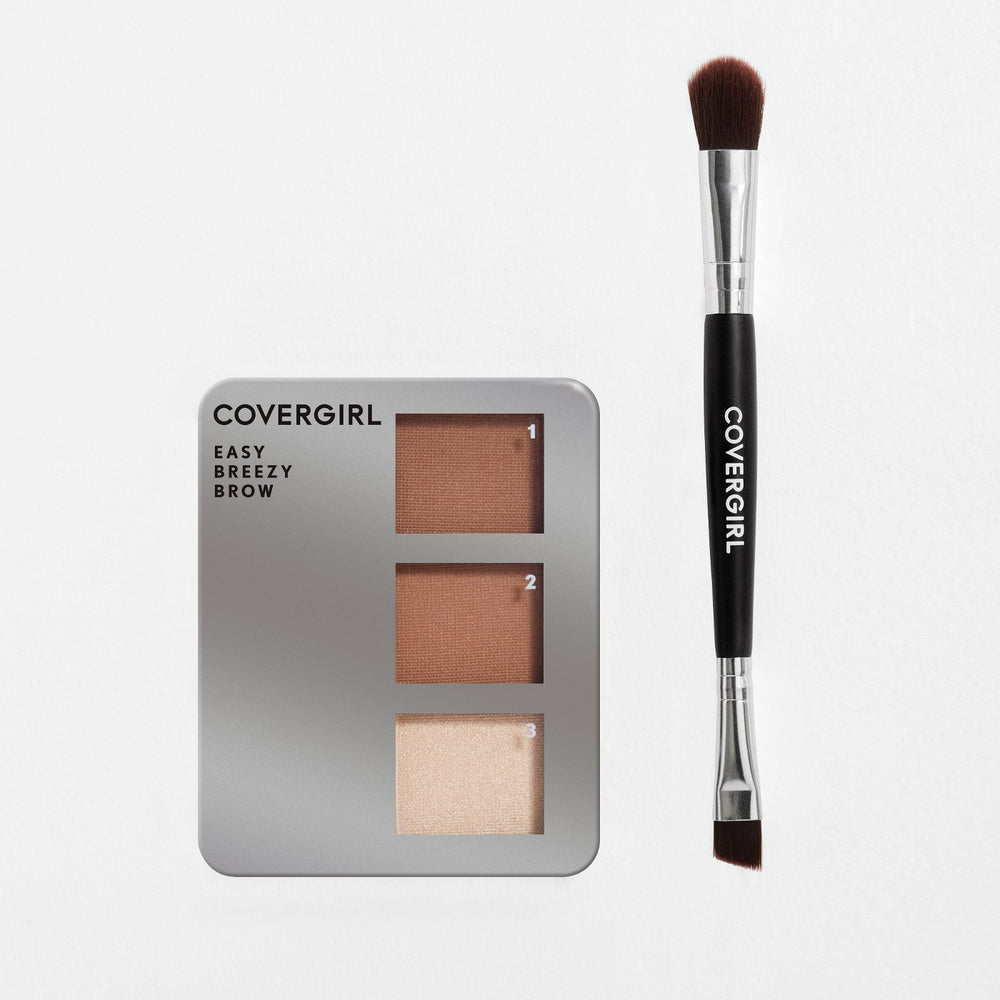 COVERGIRL Easy Breezy Brow Powder Kit 710 Soft Brown - 0.14oz