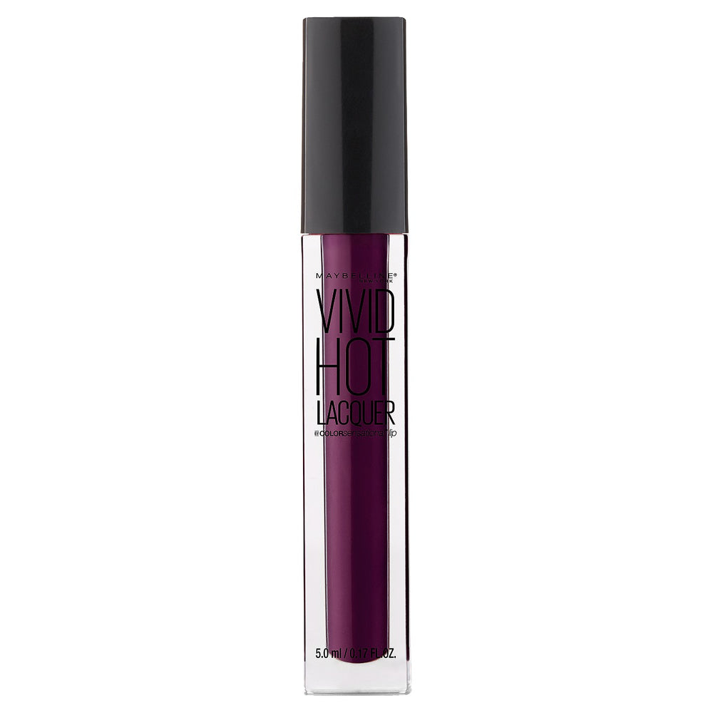 Maybelline Color Sensational Vivid Hot Lacquer Lip Gloss Obsessed - 0.17oz