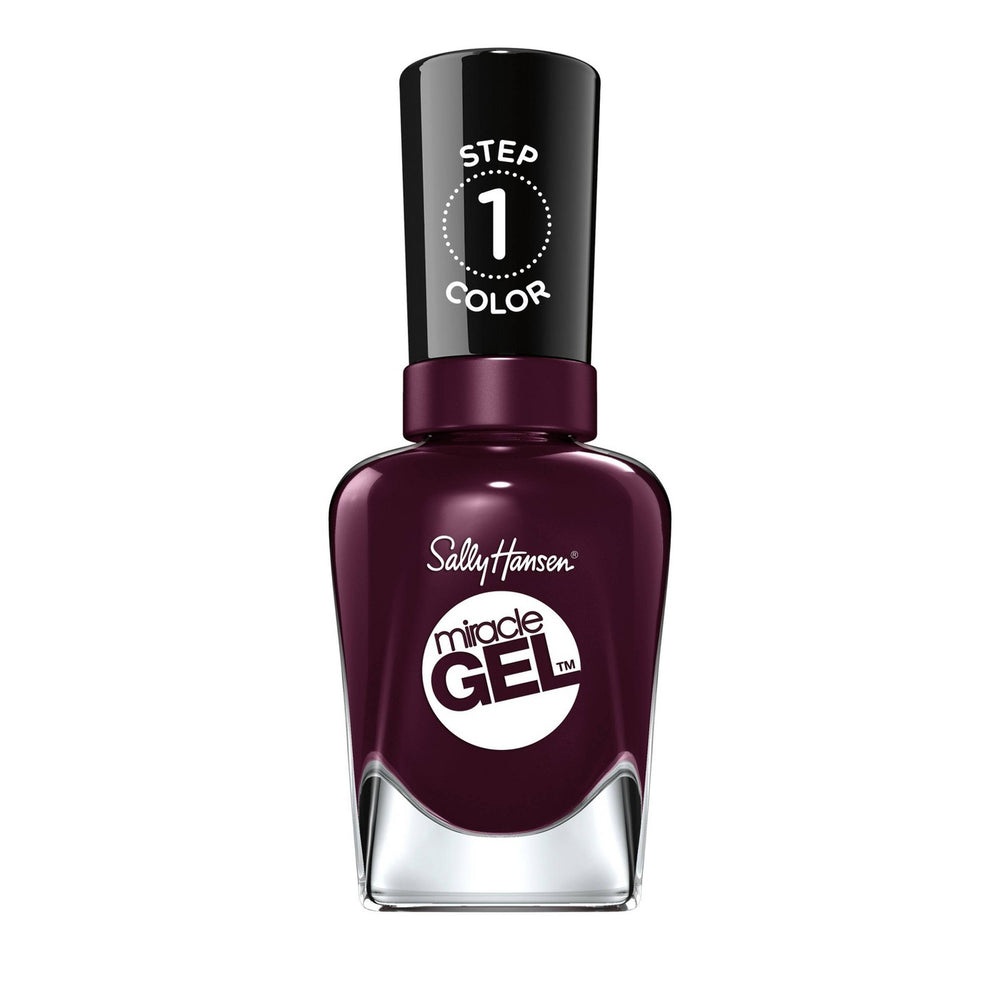 Sally Hansen Miracle Gel Nail Polish - 492 Cabernet With Bae - 0.5 fl oz