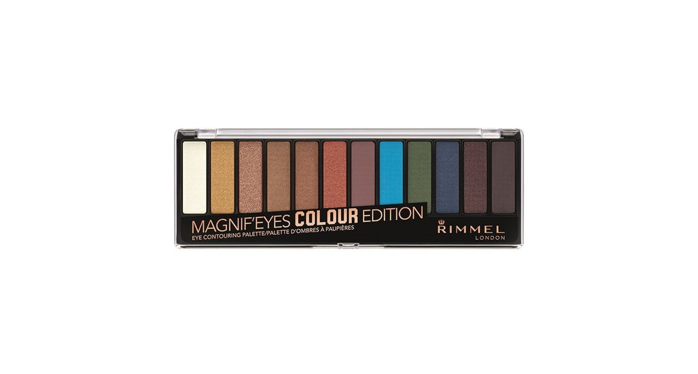 Rimmel Magnif'eyes Eyeshadow Palette Colour Edition -0.50oz