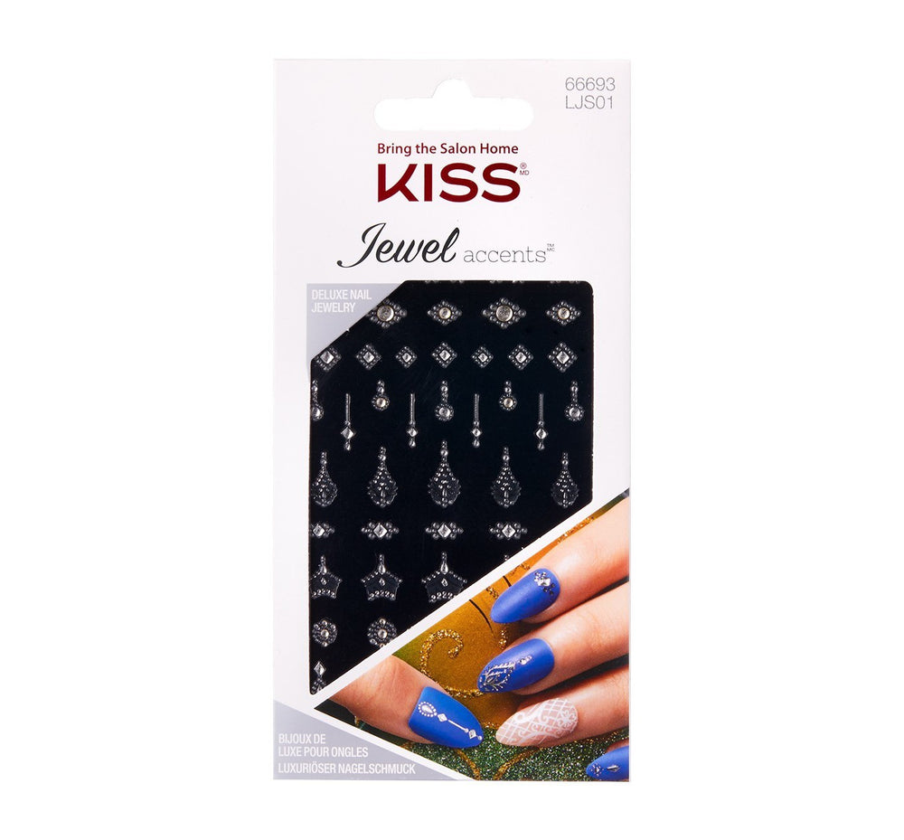 Kiss Jewel Accents Deluxe Nail Jewelry - 55ct