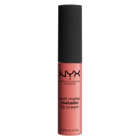 NYX Professional Makeup Soft Matte Metallic Lip Cream Madrid - 0.22 fl oz
