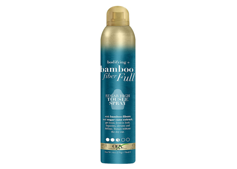 OGX Bodifying + Bamboo Fiber Full Sugar High Tousle Spray - 6oz