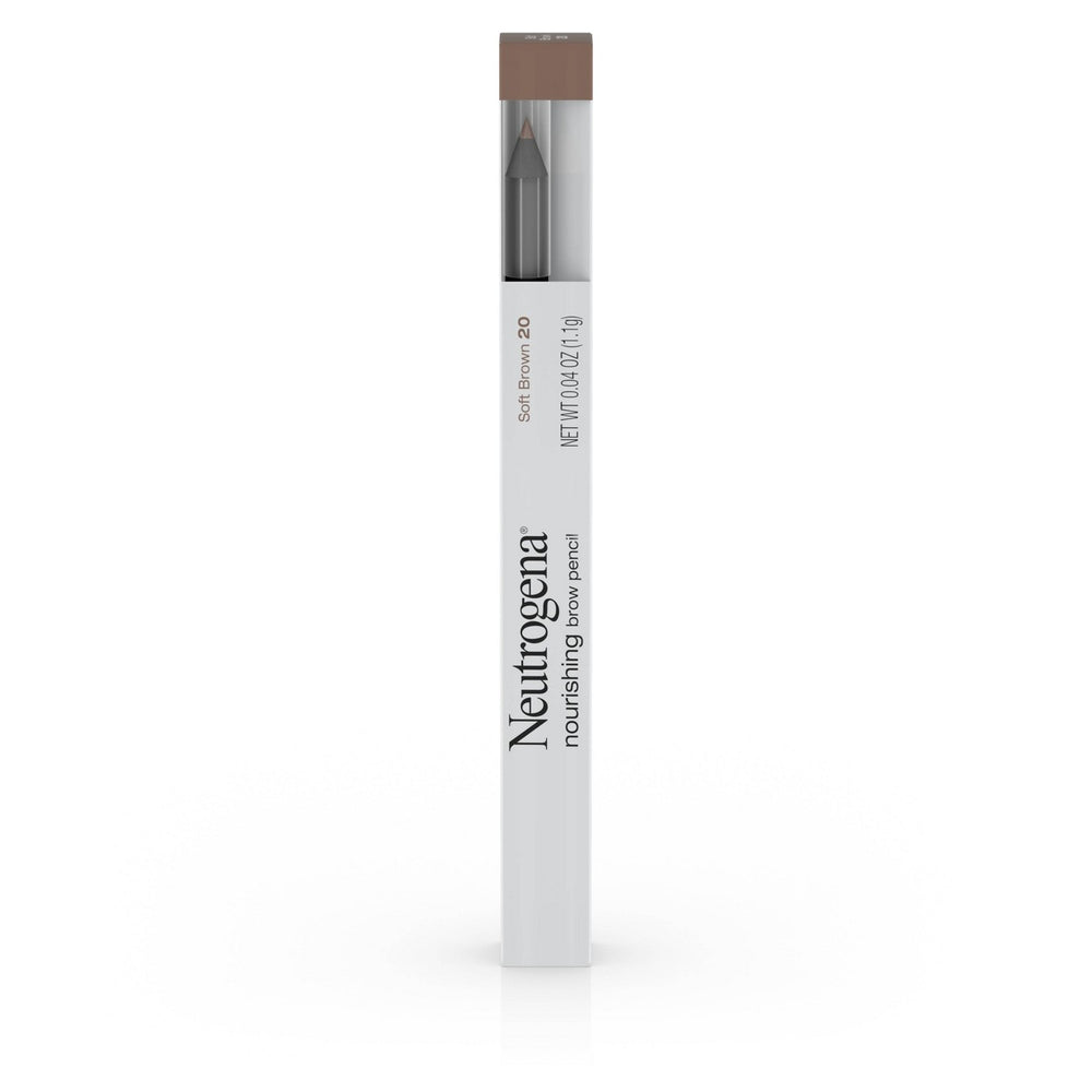 Neutrogena Nourishing Eyebrow Pencil and Brush Soft Brown 20 - 0.04oz