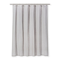 Dyed Striped Shower Curtain Cashmere Gray - Thresh