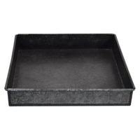 10" Iron Galvanized Tray - Black - Smith & Hawken™