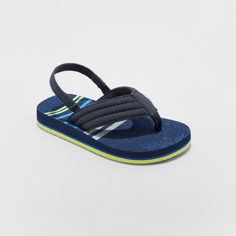 Toddler Boys' Leo Flip Flop Sandals - Cat & Jack&#
