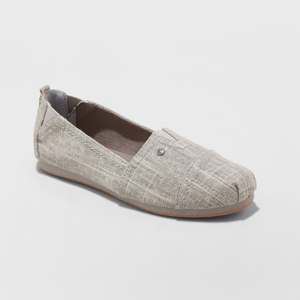 Girls' Mad Love Sommer Slip On Canvas - Silver 13