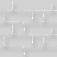 50ct Outdoor LED Euro String Lights Battery Operated White Wire - Project 62™