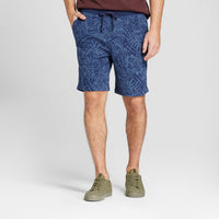 Men's 9" Printed French Terry Knit Shorts - Goodfe