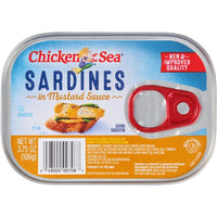 Chicken Of The Sea Sardines In Mustard Sauce 3.75Oz / 18Pk