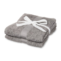 2pk Hand Towel Gray - Room Essentials