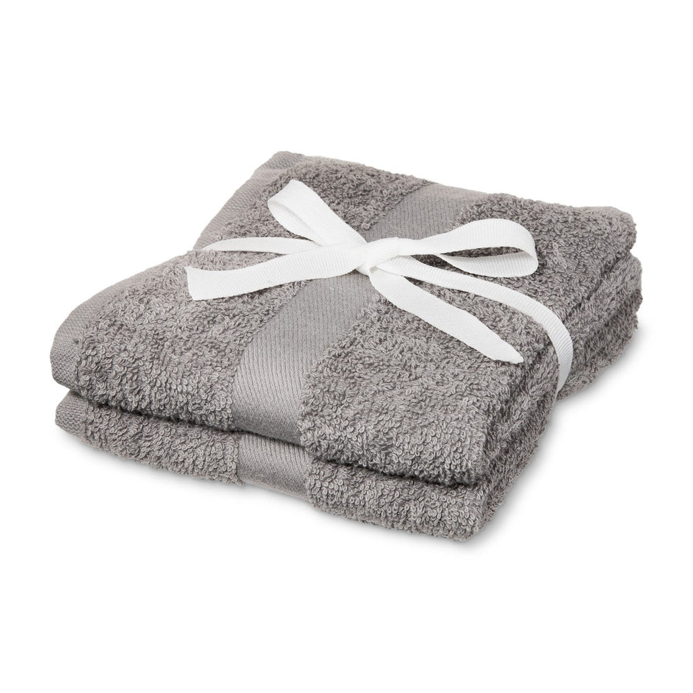 2pk Hand Towel Gray - Room Essentials