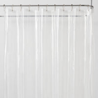 6 Gauge Peva Shower Liner Clear 71"x71" - Made By