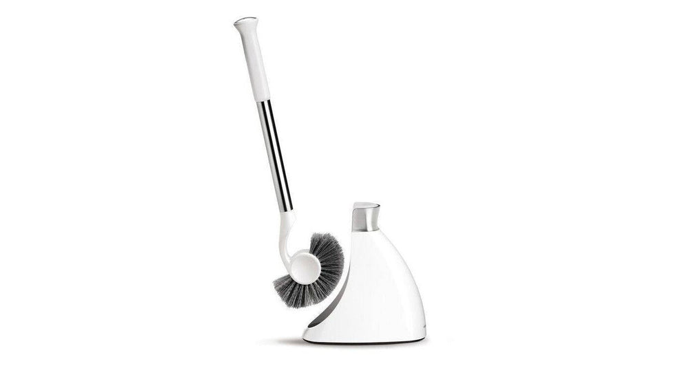 Toilet Brush And Holder Set White - simplehuman