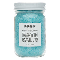 PREP Your Skin Peppermint and Eucalyptus Bath Salts - 14oz