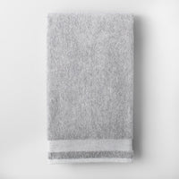 Solid Bath Towel Light Gray - Made By Design