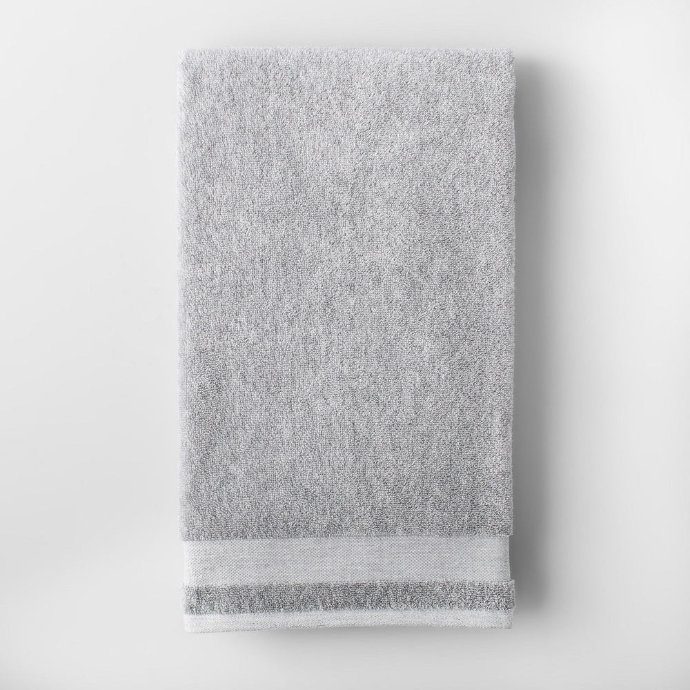 Solid Bath Towel Light Gray - Made By Design