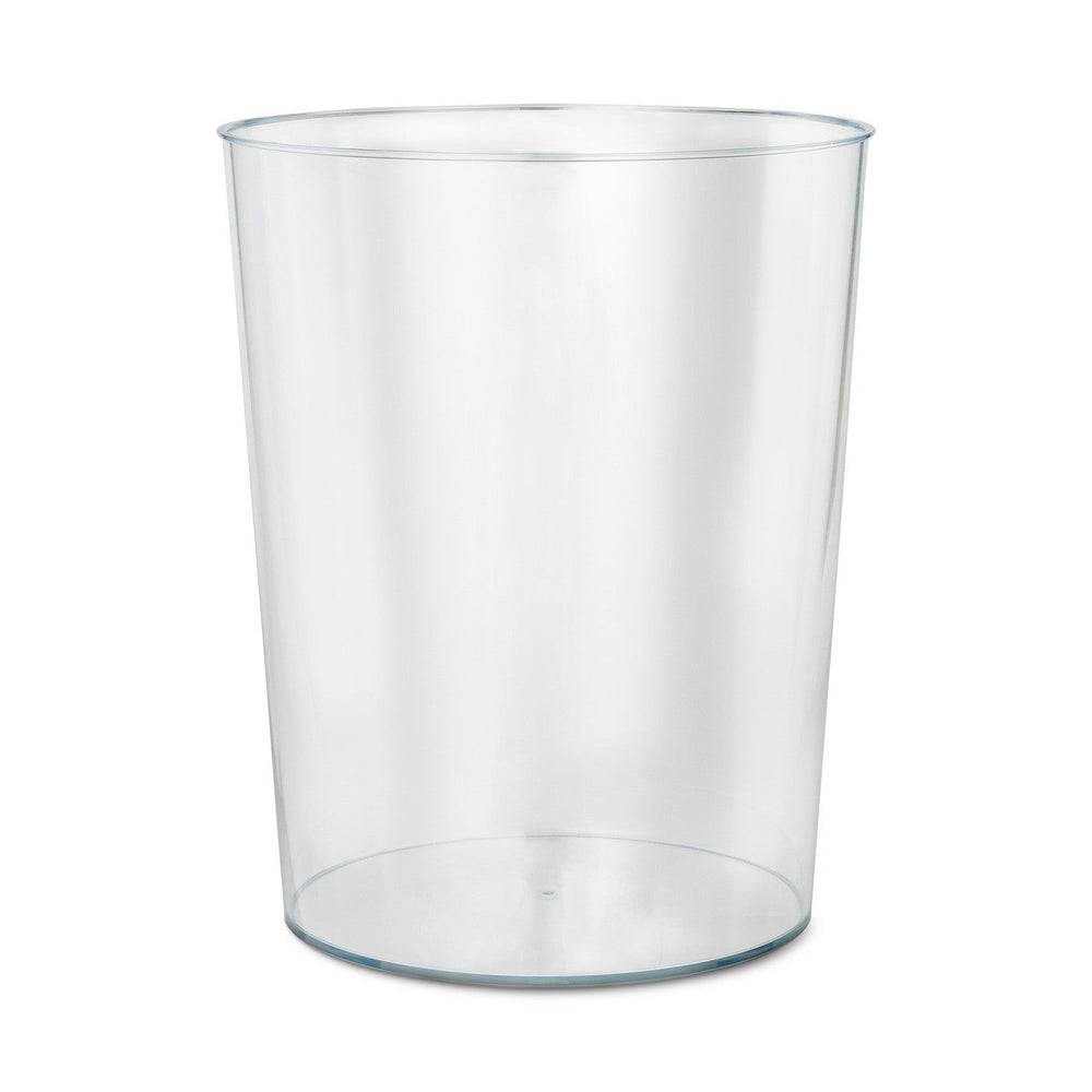 Solid Bathroom Wastebasket Clear - Room Essentials