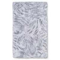Woodgrain Fan Bath Rugs And Mats True White Opaque