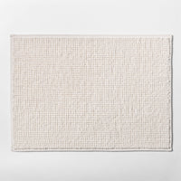 24"x17" Solid Bath Rug Cream - Made By Design153