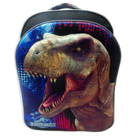 Jurassic World 16" Kids' Backpack - Black/Blue