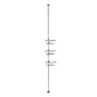 Pole Shower Caddy Satin Chrome - Zenna Home
