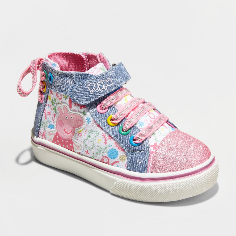 Toddler Girls' Peppa Pig High Top High Top Sneaker