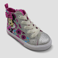 Toddler Girls' Disney Minnie Mouse High Top Sneake