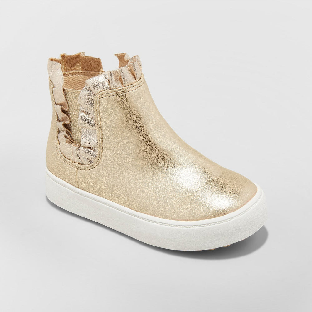 Toddler Girls' Winter High Top Bootie Sneakers - C