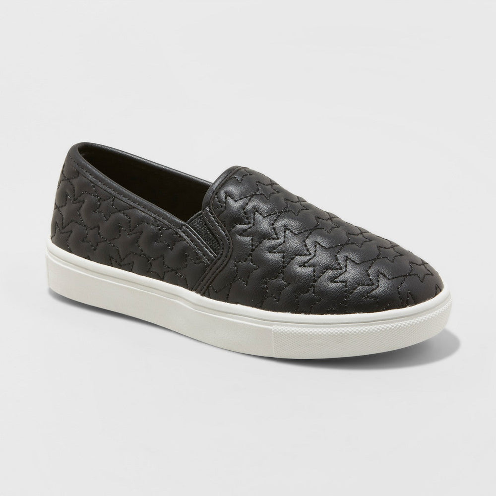 Girls' Anna Slip on Quilted Sneakers - Cat & Jack&