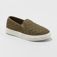 Girls' Anna Slip on Quilted Sneakers - Cat & Jack&
