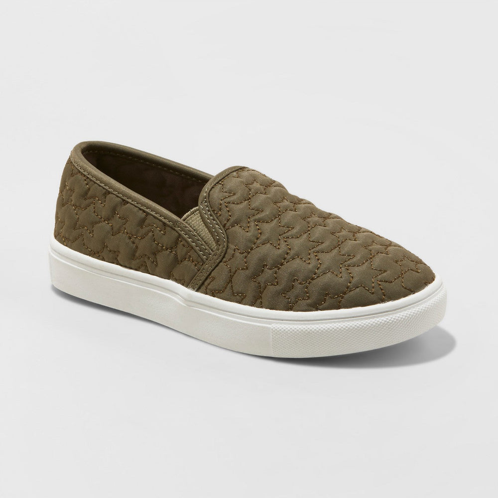 Girls' Anna Slip on Quilted Sneakers - Cat & Jack&