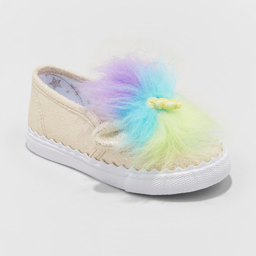 Toddler Girls' Cherubini Slip on Unicorn Sneakers