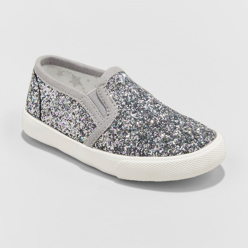 Toddler Girls' Madigan Slip on Glitter Sneakers -