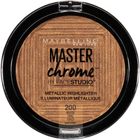 Maybelline Facestudio Master Chrome Metallic Highlighter 200 Molten Topaz - 0.24oz