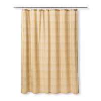 Botanical Leaf Shower Curtain Sour Cream - Thresho