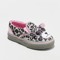Toddler Girls' Jumparoos Leopard Slip on Sneakers