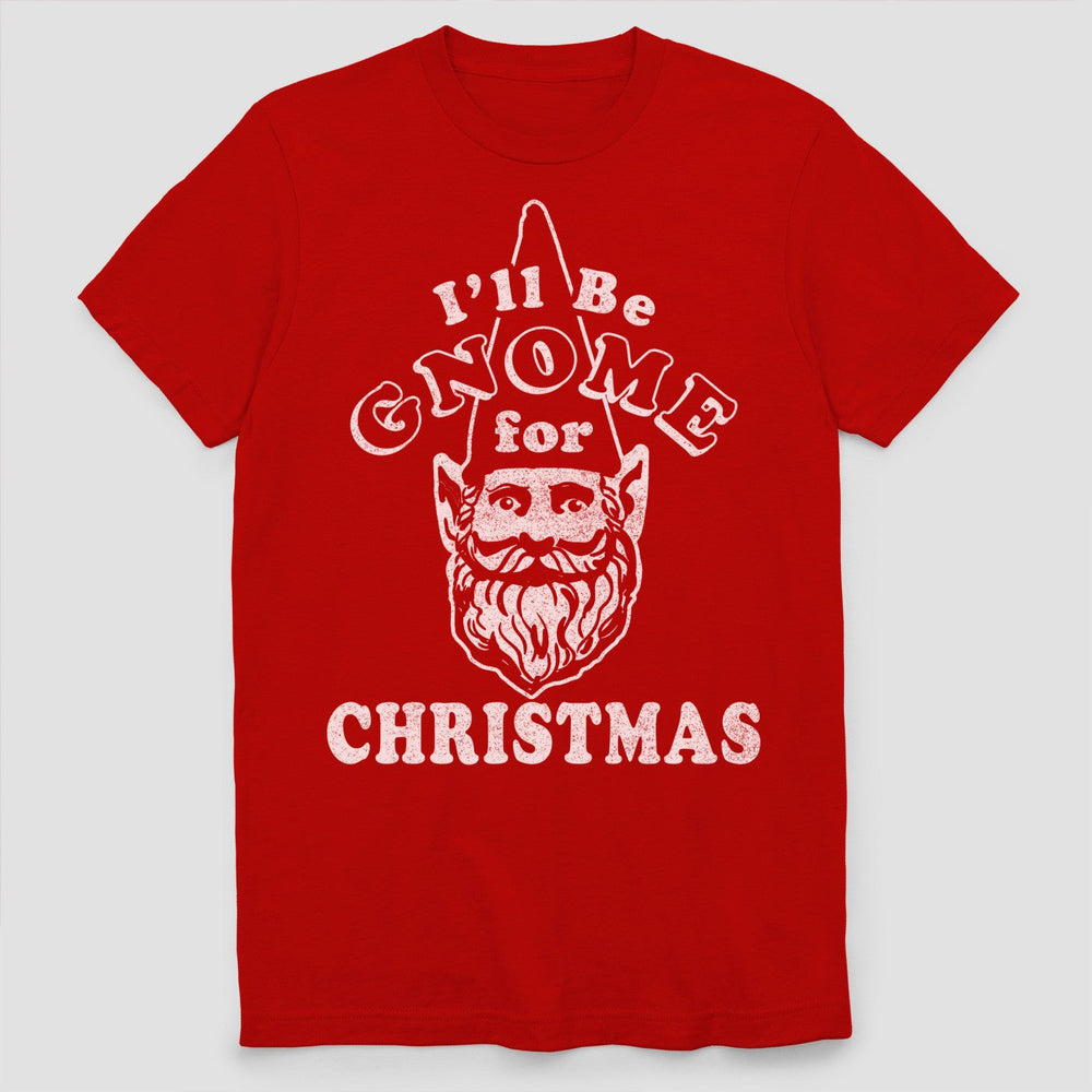 Men's Ugly Holiday I'll Be Gnome Short Sleeve T-Sh