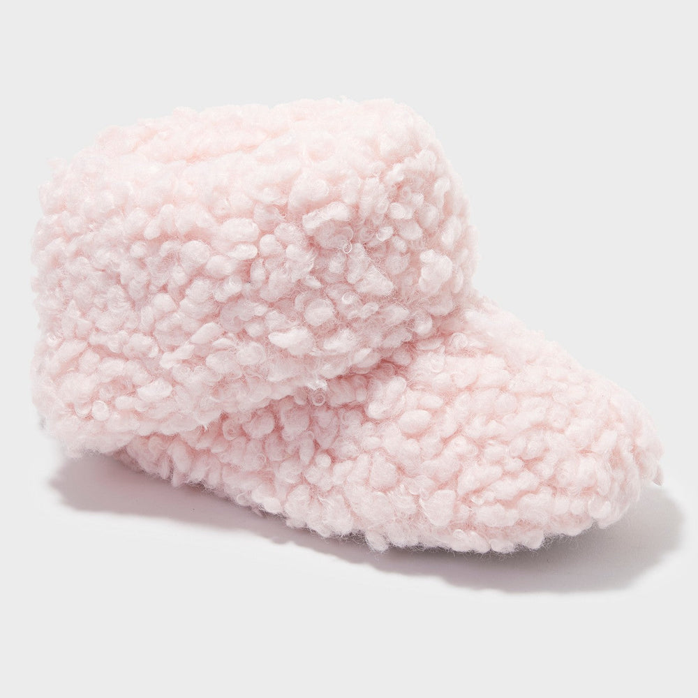 Women's Deluxe by Dearfoams Kacie Pile Bootie - Pi