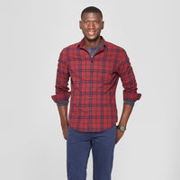 Men's Long Sleeve Standard Fit Northrop Poplin But