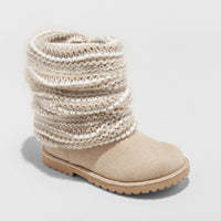 Toddler Girls' Lilla Sweater Knit Ankle Boots - Ca