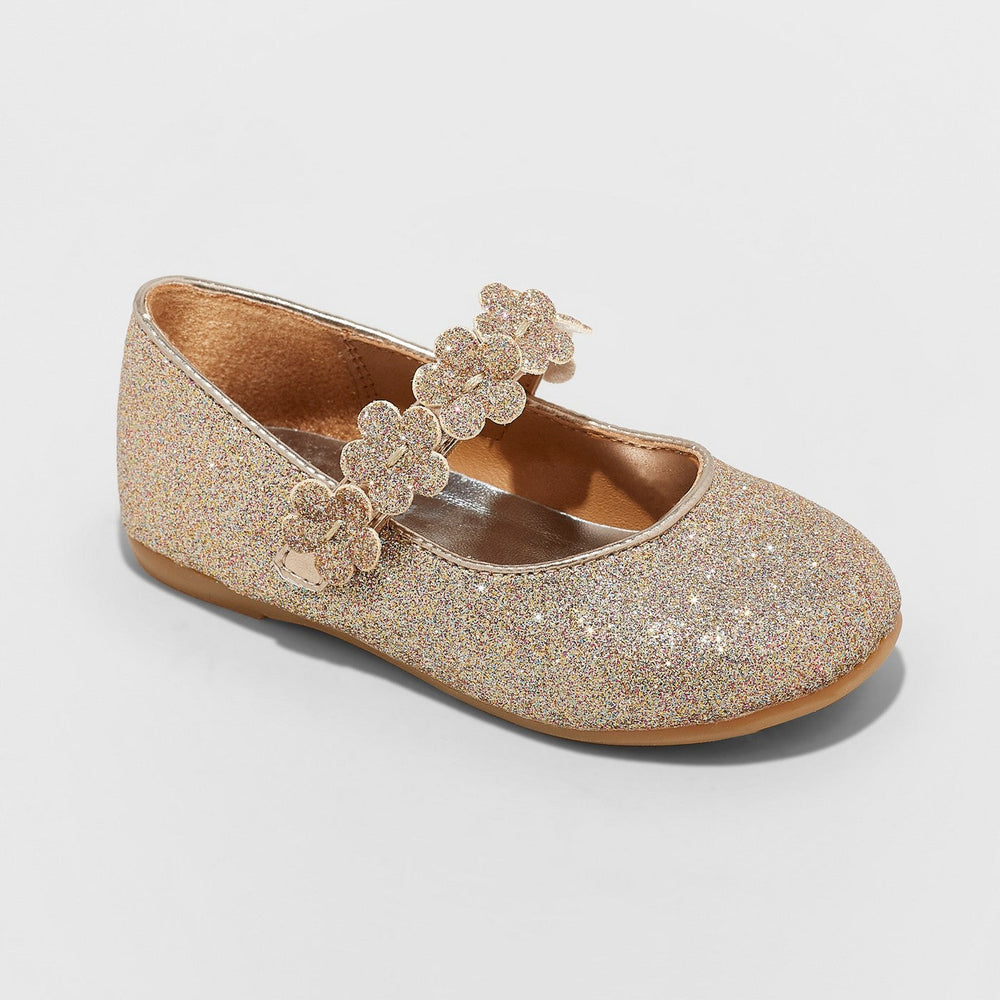 Toddler Girls' Flowers by Nina Mozelle Glitter Mar