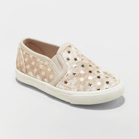 Toddler Girls' Madigan Slip on Glitter Sneakers -