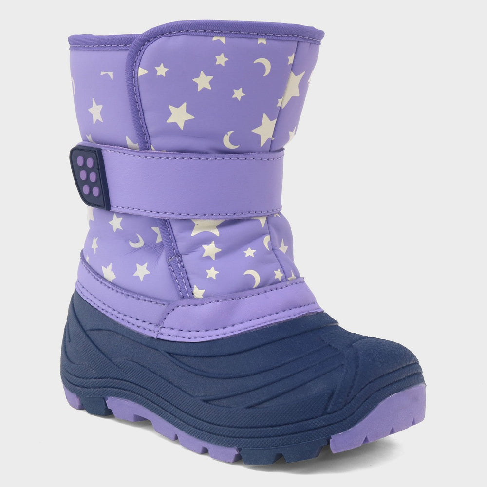 Toddler Girls' Oona Glow Dark Star Print Winter Bo